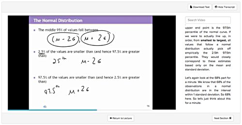 record and transcribe lectures