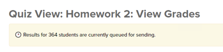 The counter which shows you how many quizzes await sending or score recalculation.